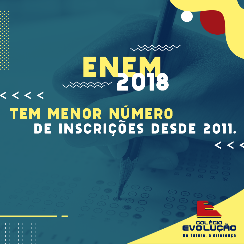 Enem 2018 Tem 5,5 Milhões De Inscrições Confirmadas, Menor Número Desde ...