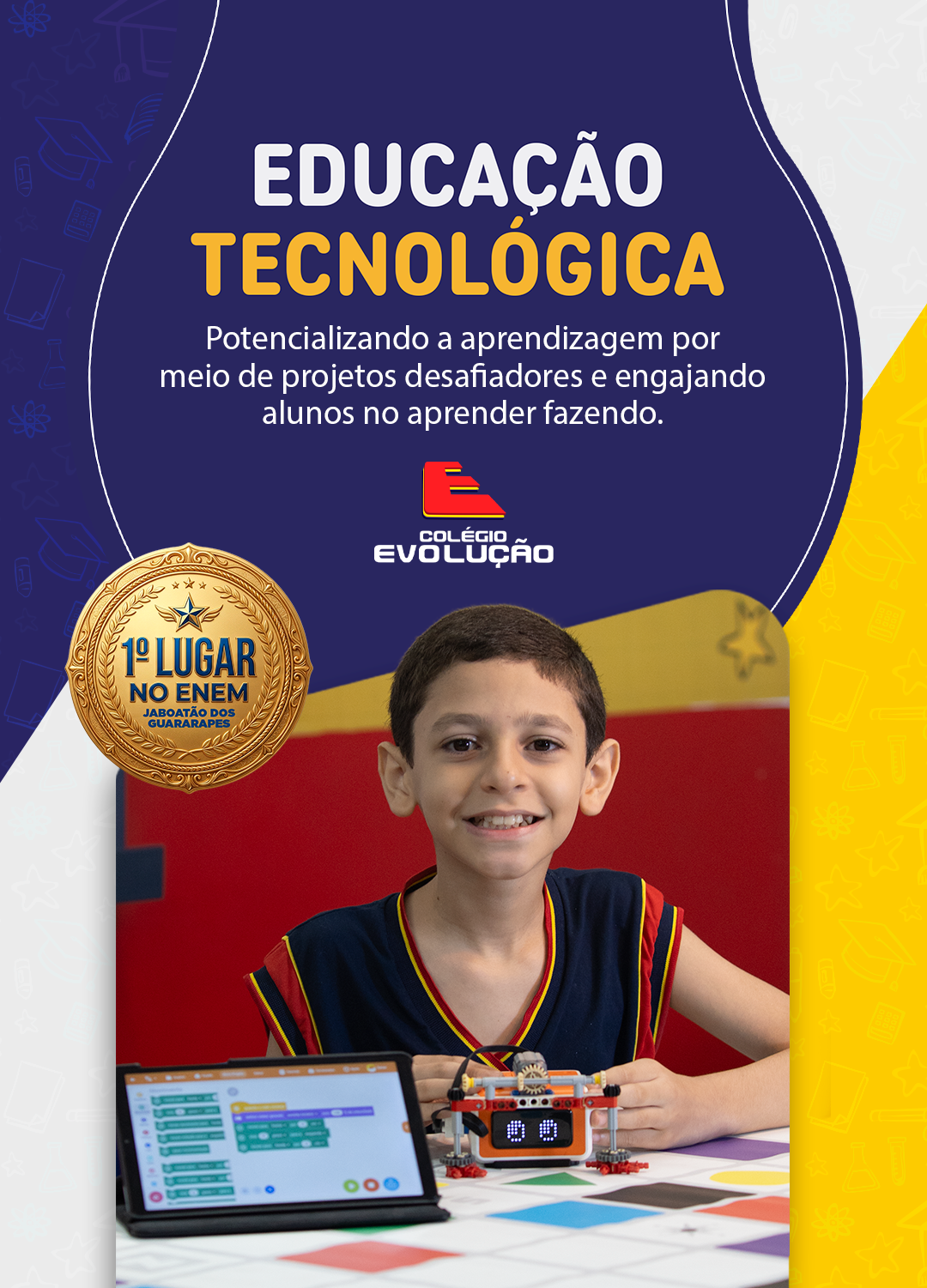 CE _ CAMPANHA DE MATRÍCULAS 2027 - BANNER VERTICAL - EDUCAÇÃO TECNOLÓGICA